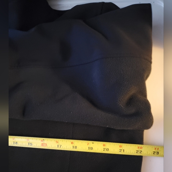 Mens Mountain Hardwear Soft Shell Fleece Jacket size Medium Black - Picture 15 of 16